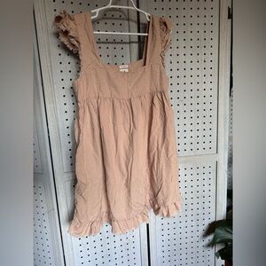 American Eagle Outfitters Peach Mini Dress